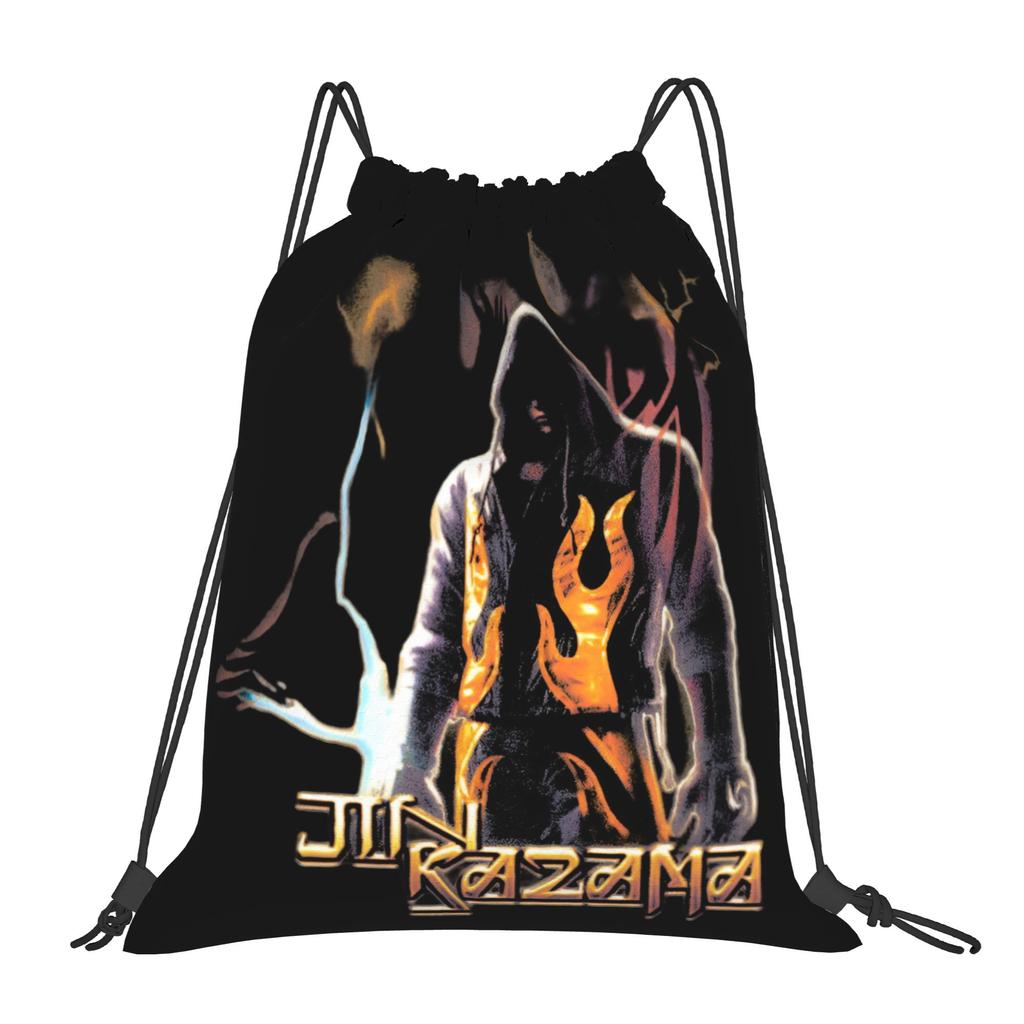 Custom T-Tekkenes Drawstring Bag Women Men Lightweight Beat 'em Up Sports Gym Storage Backpack