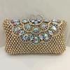 Strass Damen Clutch Abendtasche Stein Hochzeit Braut-Clutches Abschlussball Formale Minaudière Party Diamant Handtaschen Kristall Handtaschen