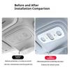 Fit For Leapmotor B10 Car Roof Reading Light Frame Emergency Light Anti Scratch Decorative Cover Metal Sticker Car Essential