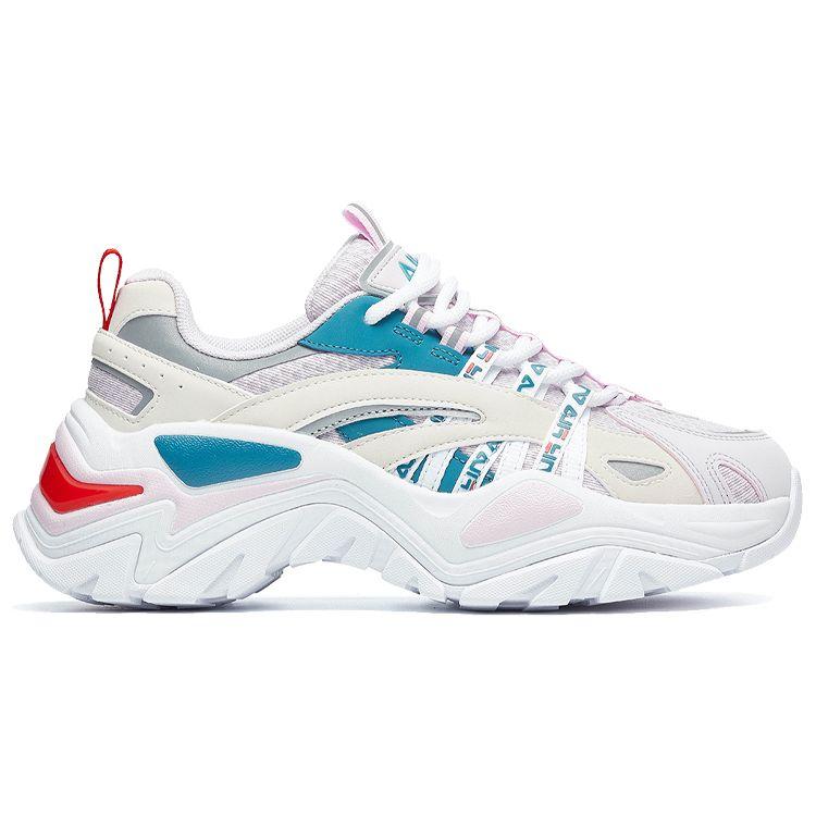 FILA Fishbone Fabric Outdoor Low-Top Lifestyle Shoes Women sneakers Lilac-Gray F12W034120FGW