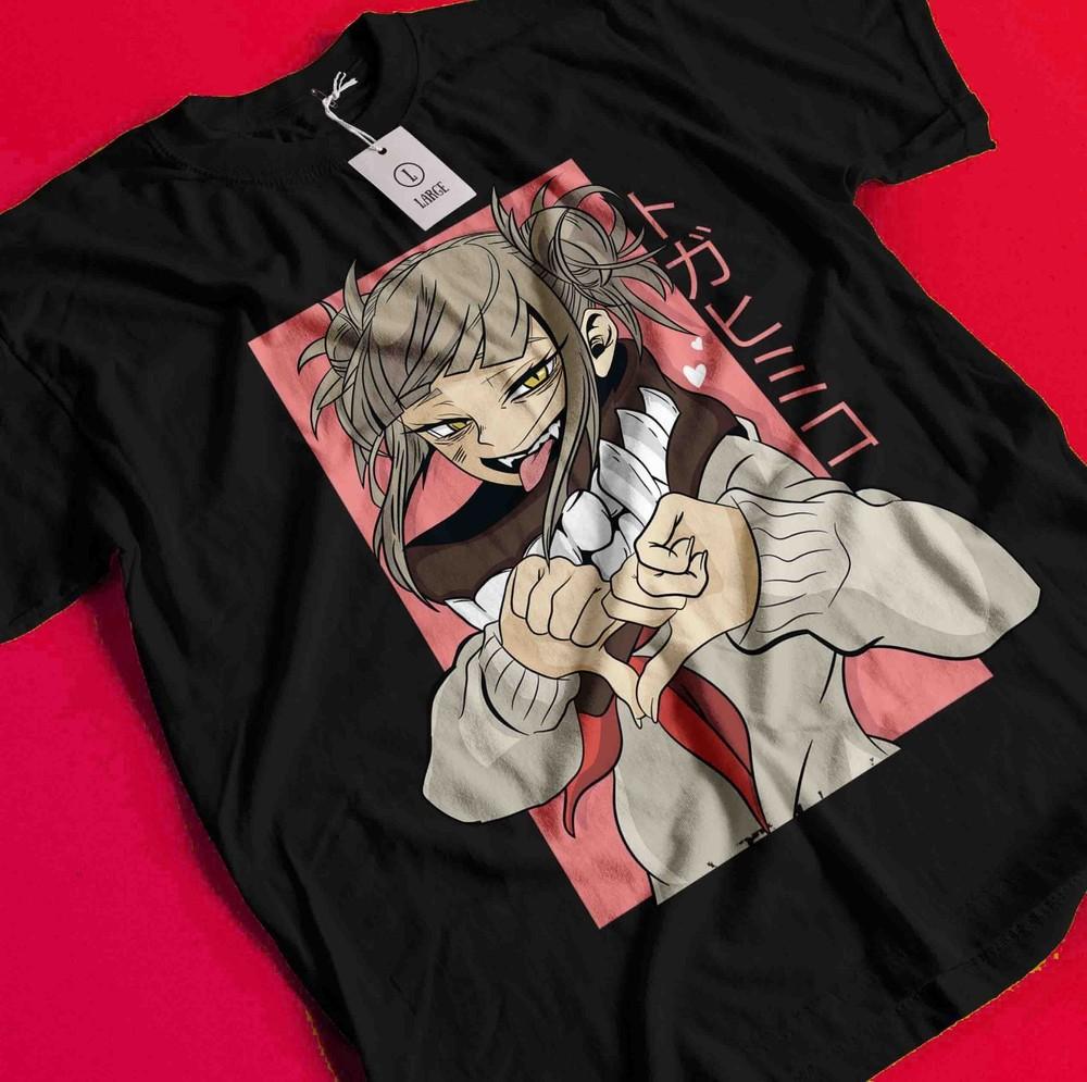Himiko Toga T-Shirt My Hero Academia Anime MHA Deku Dabi Manga Boku No Hero Tee BB427