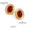 Jewelry for Women Trendy Fashion Earrings Design Sense Stainless Steel Non-Fading Ear Jewelry Daily