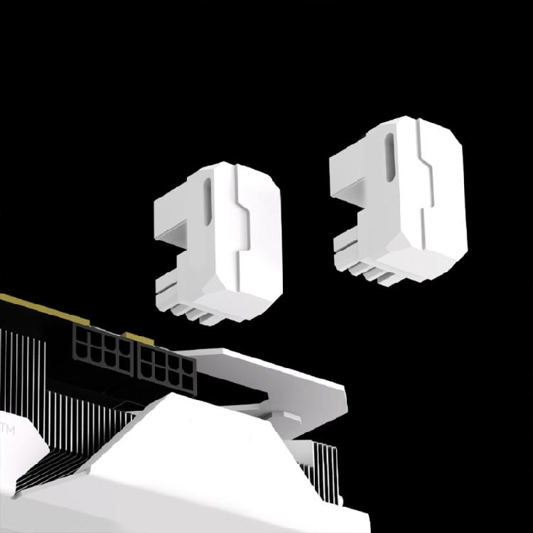 CPU 8Pin Power Connector Adapter 180 Degree Connector for Desktop Graphics Card Mainboard 8Pin Power Steering Connector