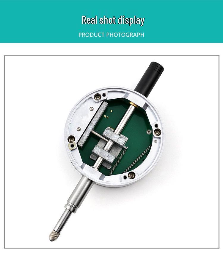 12.7mm Digital Display Dial Indicator - 0.01mm Micrometer Depth Gauge Accurate to 0.001mm