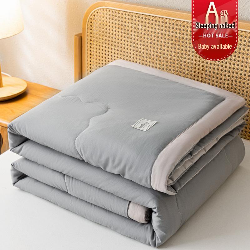 Summer Air-Conditioning Quilt: Lightweight, Machine-Washable, Thin Quilt for Spring, Summer, and Autumn