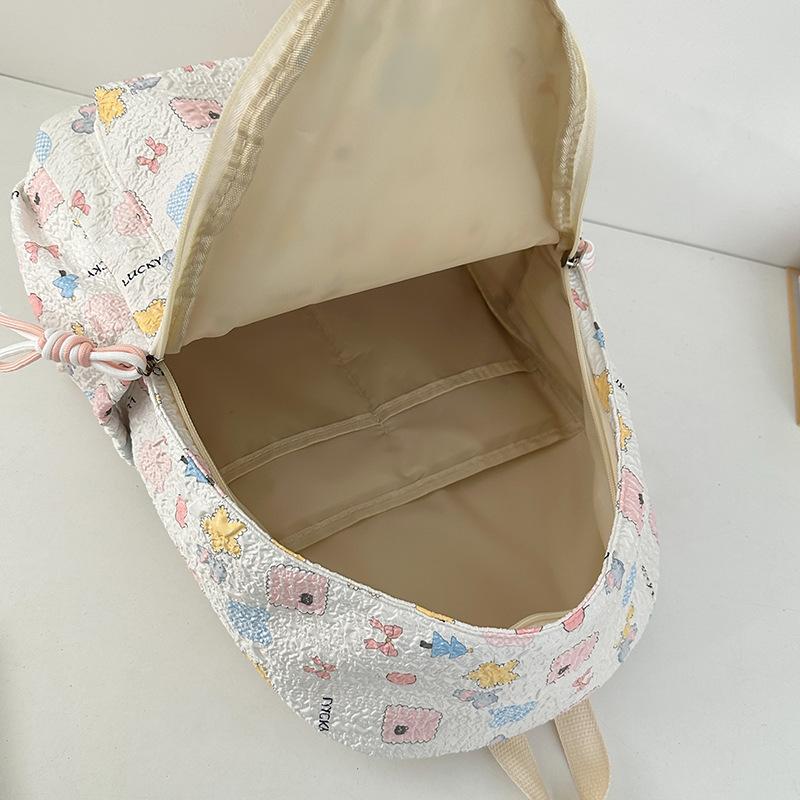 School bag High value college student school bag ins Cute large capacity soft girl girl backpack Versatile travel backpack