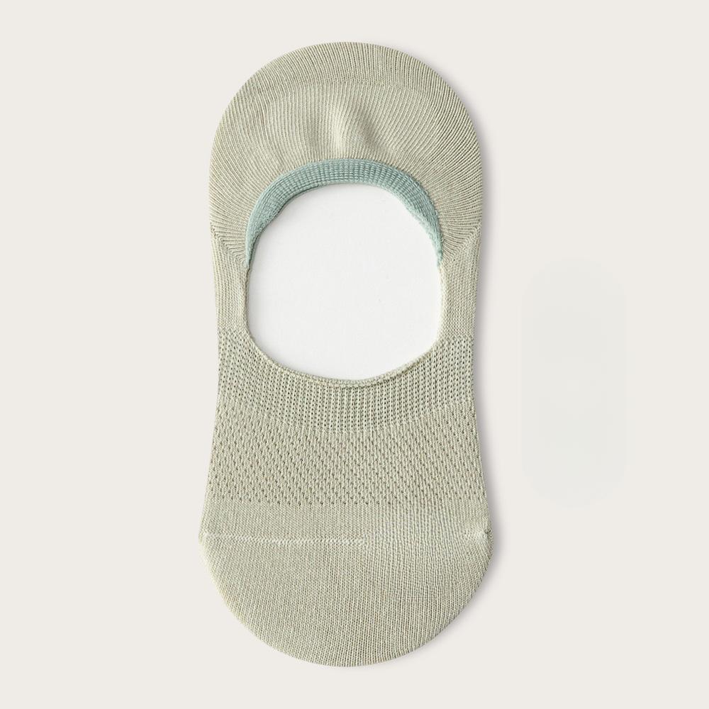 Women's Summer Thin New Cotton Invisible Socks Net Eye Shallow Mouth Antibacterial Boat Socks