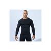 Otahuku Gloves Summer Innerwear Long Sleeve Crew Neck [Sweat-wicking, Quick-drying, Deodorizing, Cooling Touch, Compression, Men's] JW-623 Black M