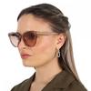 Salvatore Ferragamo Beige Cat Eye Ladies Sunglasses Sf1073s 278 54 Multi
