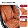 KMLC3 Car Seat Velvet Soft Comfort Cushion Non-Slip Protector Pad For Mercedes Benz C180 C300 W124 W176 W177 C200 C260 GLC CLE CLA AMG