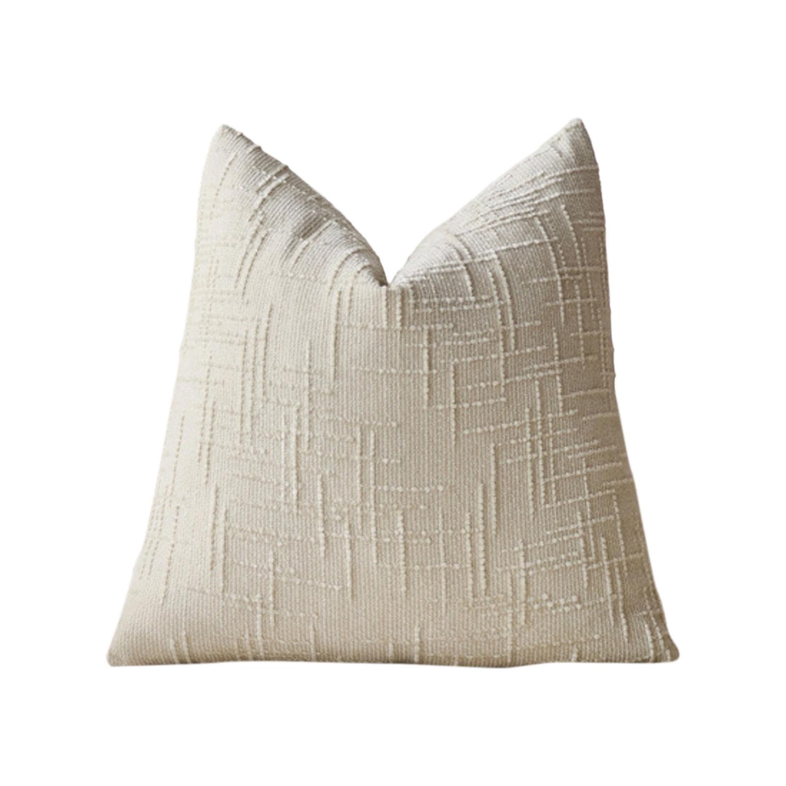 Велюровая наволочка Текстура Декоративная наволочка для подушки One Size белый