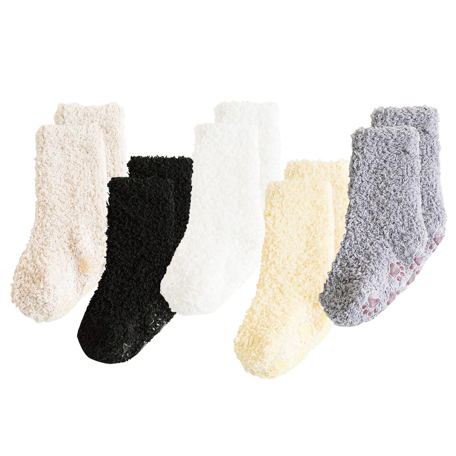 

Baby Thick and Warm for Set of for Newborns to 24 Months [MOMSMENU] Socks, Winter, Non-Slip, 5,