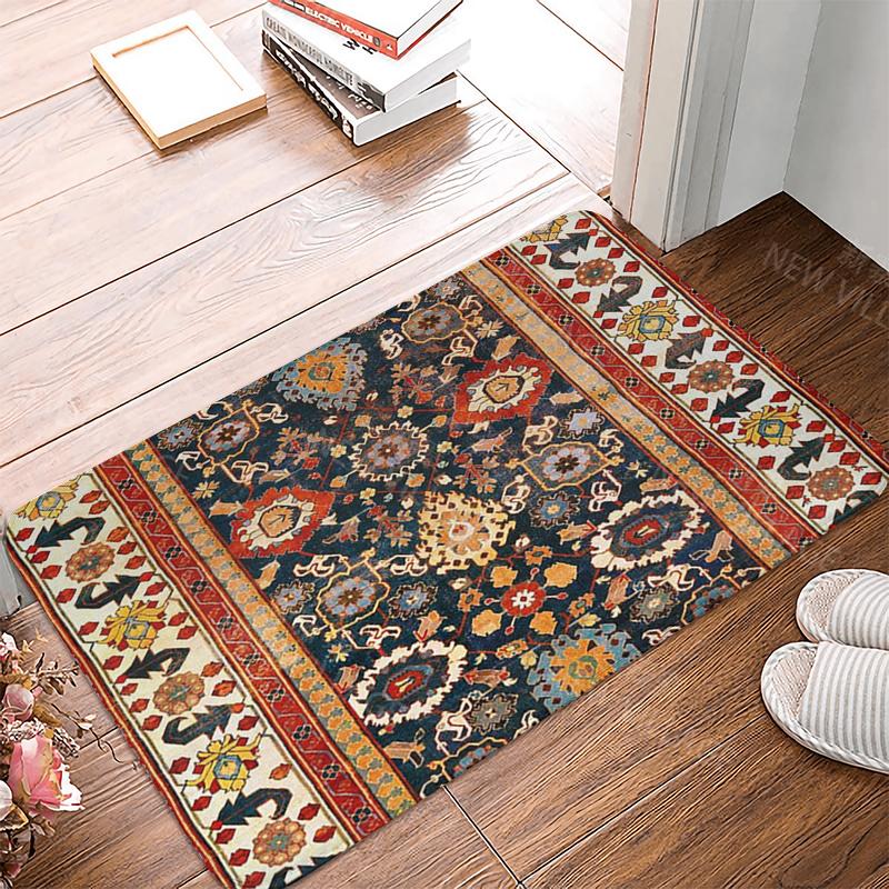 Antislip Badmat Badkamer Klein Vloerkleed Douchemat Huisdecoratie Deurmat Keuken Slaapkamer Entree Kamerkleden Marokko vintage Perzië 400mx600mm
