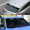 Car Exterior Front Window Sticker Windshield Sport Decals for Volkswagen VW POLO Logo Badge Vinyl Film Waterproof AccessoriesZH0