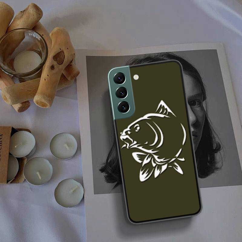 Nash Fishing Logo Phone For Samsung Galaxy S24 S22 Ultra S21 Plus S20 S23 FE Case S10 S10E S9 S8 S7 Edge Cover Silicone Soft Coq