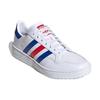 Adidas Team Court 'White Royal Scarlet' FW5068