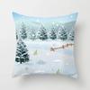 Christmas Home Pillowcases Christmas Printed Bed Home Decoration Cushion Covers Christmas Decorative Pillowcases