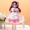 Kle opp 30 cm Bjd-dukke med klær 30 cm artikulerte leker DIY hengslet dukke Barn