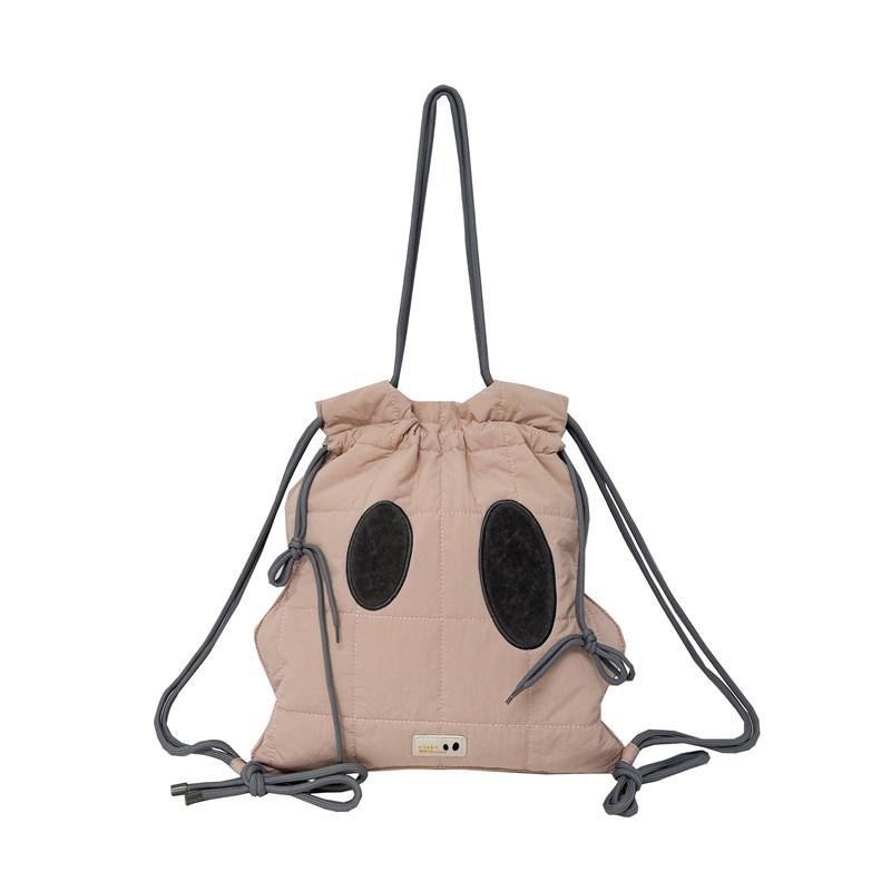 Autumn and Winter Lightweight Soft Cotton-filled Comfortable Casual Versatile Drawstring Backpack Xue Zhiqian Versatile Cute Bag