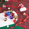 2026 24Pcs 3/4/6CM Christmas Balls Big Ball Christmas Tree Pendant Ornaments for Party Decor New Year Navidad Gifts Accessory