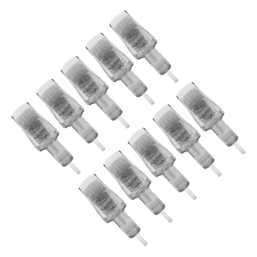 10pcs Shading Cartridge Needle Professional Stainless Steel Disposable Flat Blade Cartridge Needle
