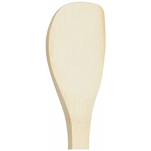Delish Kitchen Pearl Metal Spatula, Natural, 30cm, Bamboo Spatula, CC-1329
