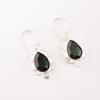 Green Tourmaline Gemstone Earrings 925 Sterling Silver Jewelry Partywear Earring EE-163-15