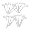 Hearing Amplifier Sound Tube Connector Set Silicone Ear Tip Domes Accessory for BTE Hearing Amplifie