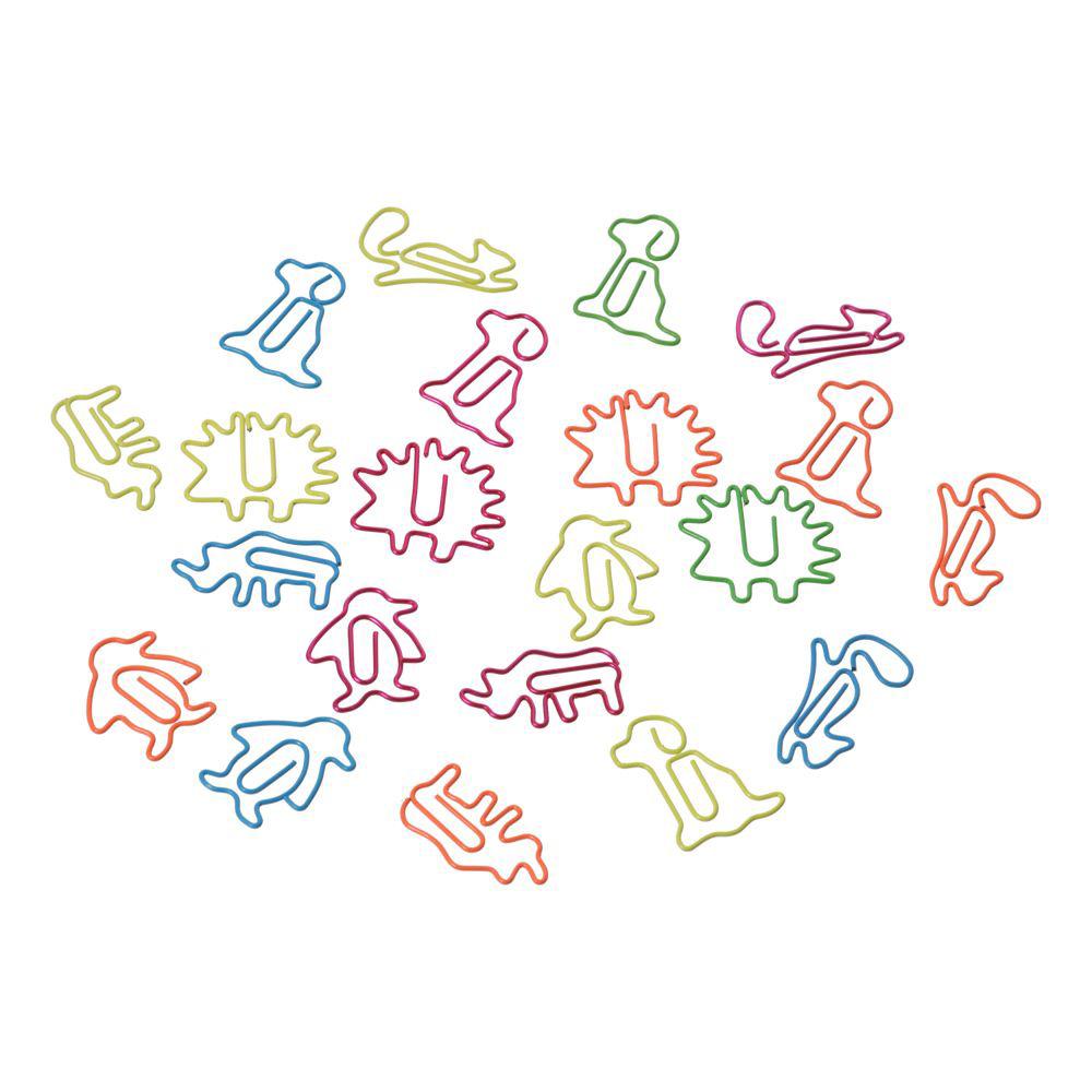 

100 pcs Lovely Cute Bookmark Unique Bookmark Multicolor Paper Clips Office Supplies