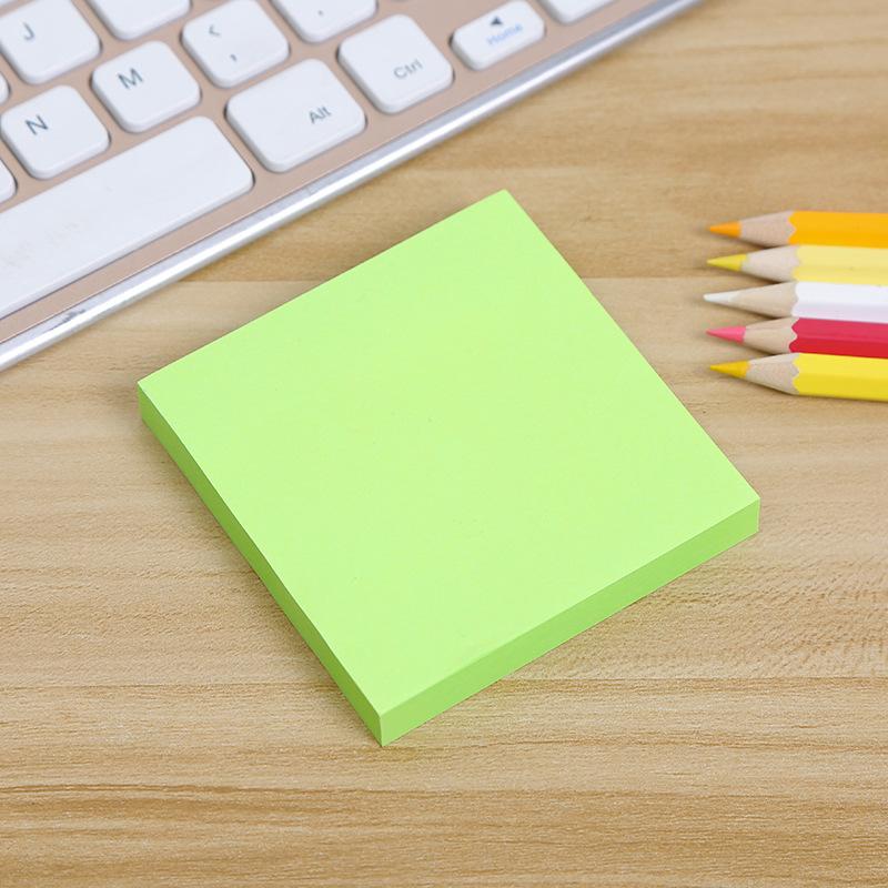 Fluorescent Colour Sticky Note Paper Note Pad Sticky Colourful Convenience Stickers Students Office Supplies Notepads