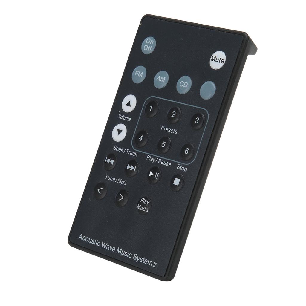 Remote Control Replacement for Sound Touch Wave Music Radio System I II III IV for CD AWRCC1 AWRCC2 AWRCC3 Black