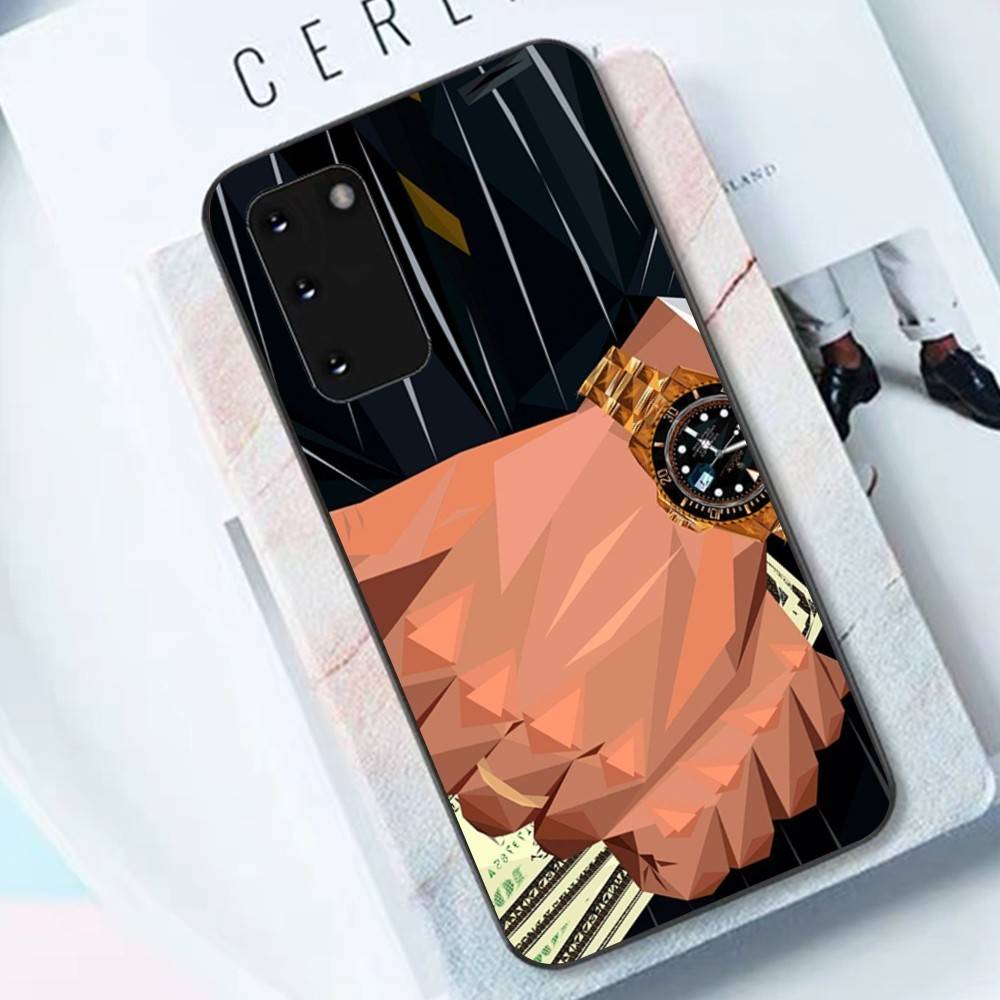 Classic Movie W-Wolf Of W-Wall S-Street Phone Case For Samsung S 24 Fe 25 Ultra Plus 20 Lite 21 30 22 23 24 22 Ultra 5G Fundas