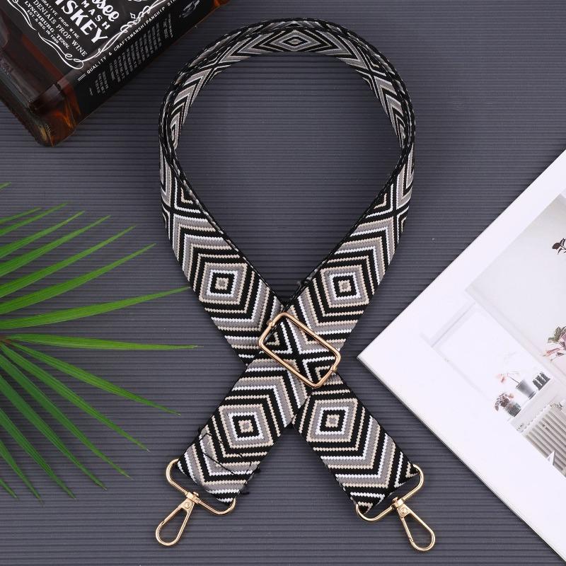 Women Hardware Hooks The Length Can Be Freely Adjusted Travel Accessories Fashionable Wide Shoulder Strap Purse Strap