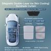 YZ Sunroof honeycomb Sunshades For Tesla Model 3 Highland 24 Model Y 2021-26 Sun Pare Glass Front Rear Skylight Accessory