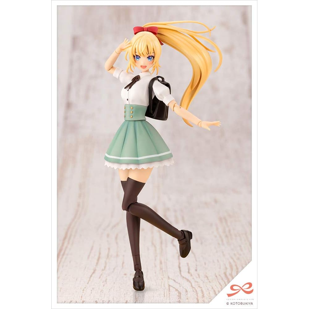 Sosai Shoujo Niwa Saeki Ritsuka Summer Uniform 1/10 Scale Plastic Model Approximately 157mm Height