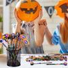 Halloween Pencil HB Eraser Pumpkin Ghost Painting Pencils Festival Goodies Gift Prize Party Favor Supplies Trick or Treat TMZ