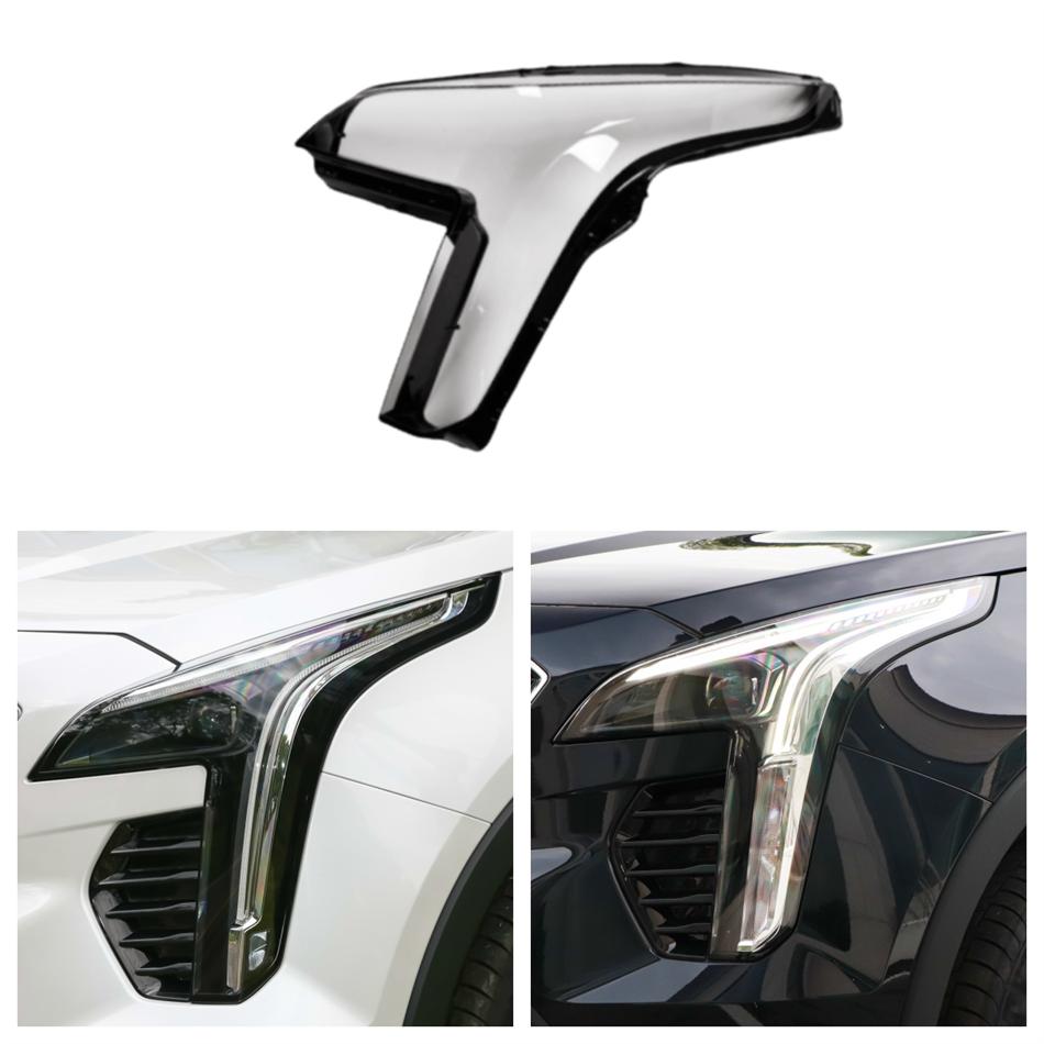 For Cadillac XT4 2018 2019 2020 2021 2022 Car Products Front Lamp Glass Glass Cover Car Front Headlight Lens Cover Lights Shell