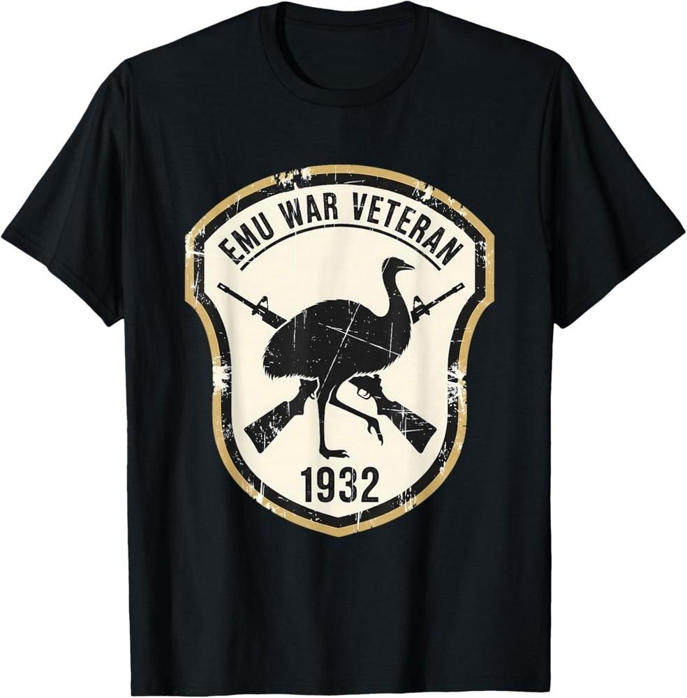 Emu War Veteran 1932 - Vintage Military Humor & Historical T-Shirt Unisex T-Shirt S