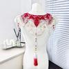 Yunjian Collar Decorative Hanfu Tassels Pearls False Collar Detachable Collar