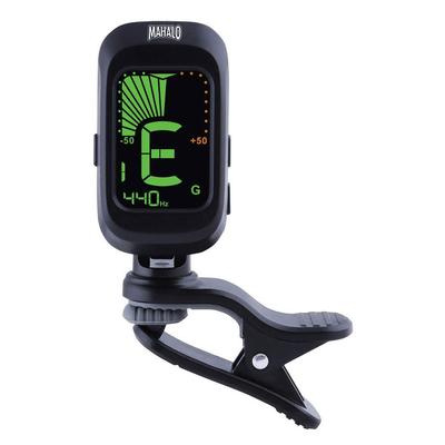 MAHALO Compact Clip Chromatic Tuner Black MZTU2