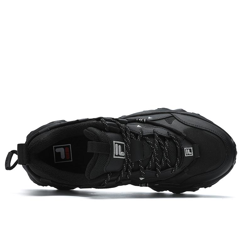 Fila Cat Paw 5th Generation Original Sneakers Retro Series Comfortable Versatile Durable Low-Top Running Shoes Men Sneakers Black F12M442107FBK