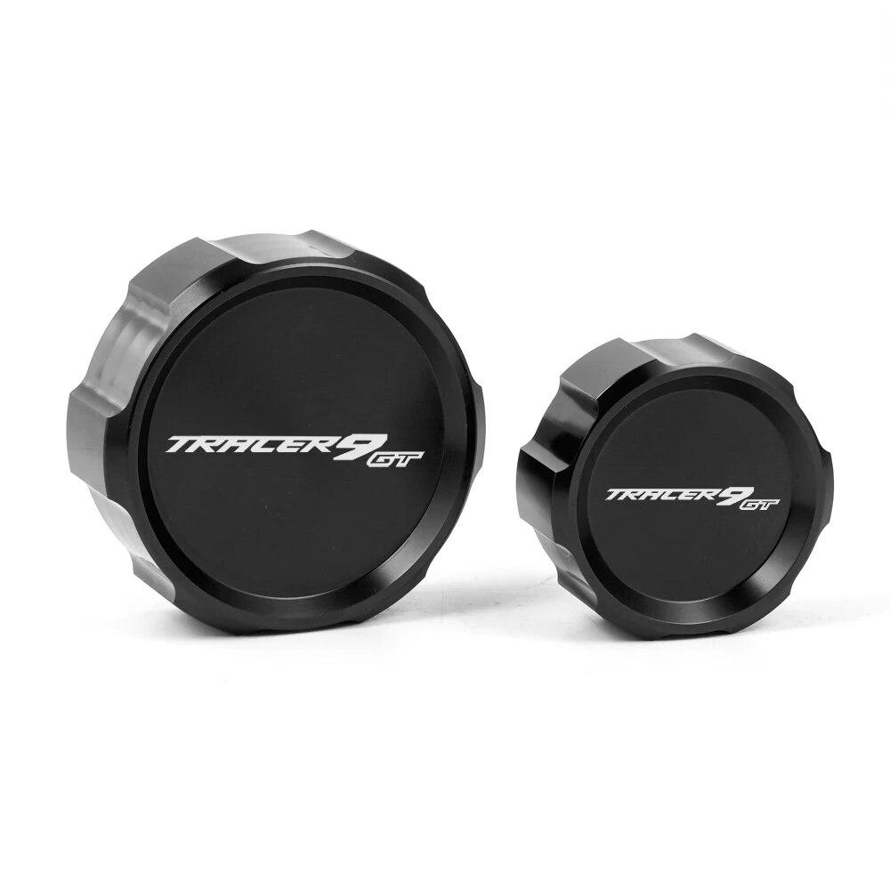 Moto Accessories Front & Rear Brake Fluid Reservoir Cap Cylinder Cover For Yamaha TRACER 9 GT 9GT