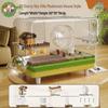 Luxury Extra-Large Golden Hamster Cage: Spacious, Easy-Clean, Anti-Bite Design