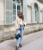 European & American Style Faux Fur Women's Winter Coat, Round Neck, Long Sleeve (8LS2445)
