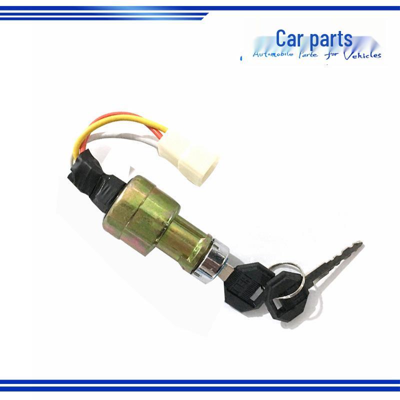 Compatible Ignition Switch & Key for Lonking Heli Forklift Starter JK411