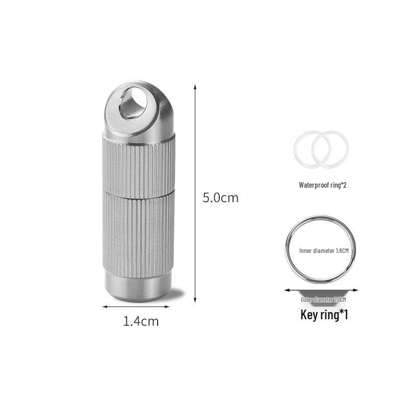 PioneerEDC Lightweight Titanium Sealed Capsule Multi-functional Outdoor Tool