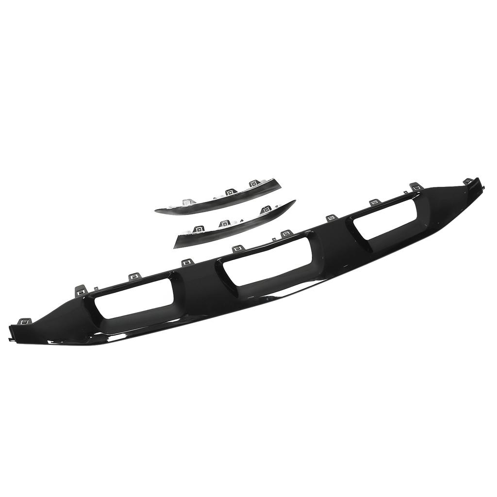 3pcs Gloss Black Front Bumper Lower Trim Replacement for Mercedes?Benz GLC?Class X253 C253 AMG Line