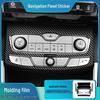 19-20 Great Wall Cannon Interior Carbon Fiber Gear Console Sticker