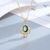 Gold Silver Drop Earrings for Women Vintage Jewelry Wedding Engagement Hoop Earrings Gifts