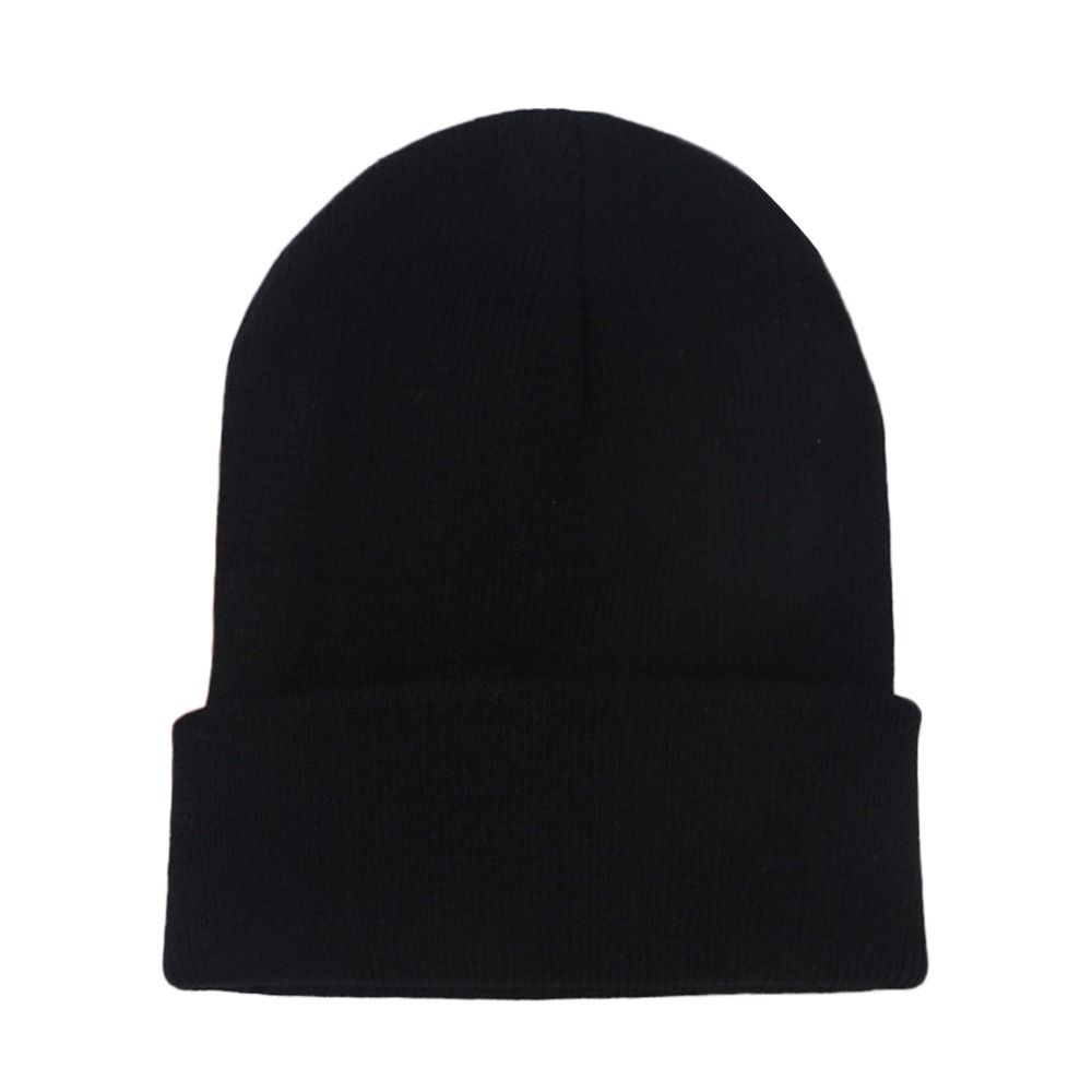 Thickened Beanie Caps Keep Warm Knitted Hat Casual Winter Hats  for Men Women